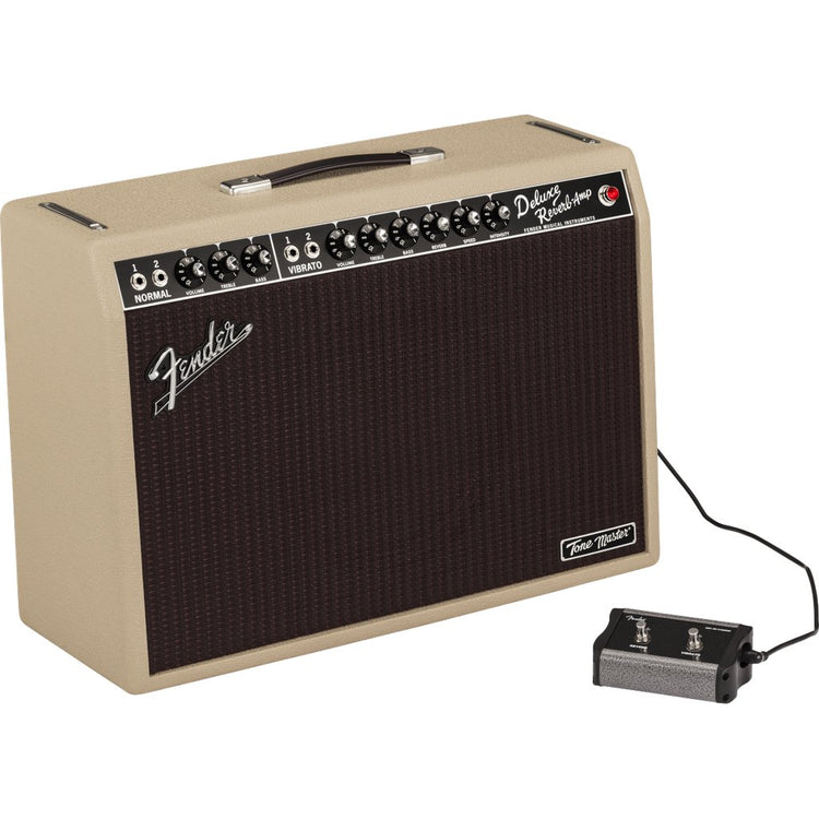 Fender Tone Master Deluxe Reverb 1x12" 100-watt Guitar Combo Amp - Blonde