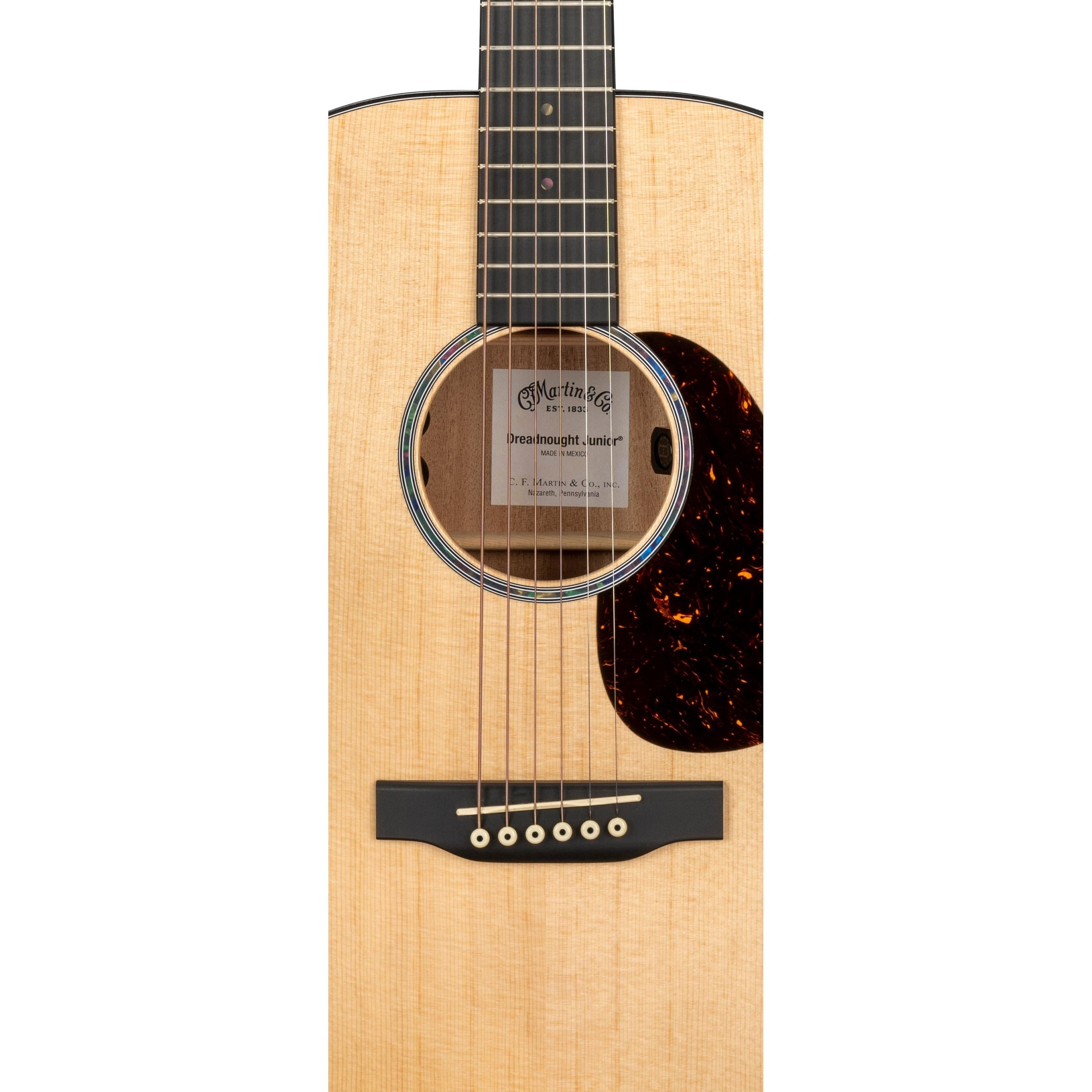 Martin D Jr-E Acoustic-electric Guitar - Natural