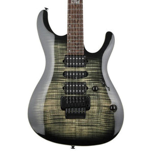 Ibanez Kiko Loureiro Signature KIKO10P Electric Guitar - Transparent Grey Burst