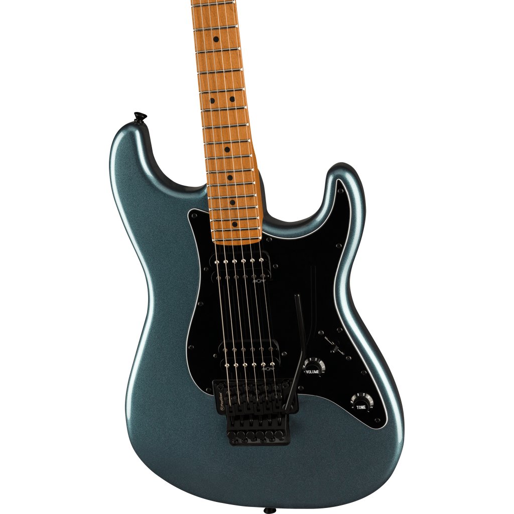 Squier Contemporary Stratocaster HH FR Electric Guitar - Gunmetal Metallic