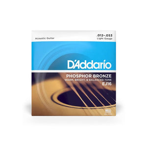 D’Addario PHOSPHOR BRONZE ACOUSTIC GUITAR STRINGS