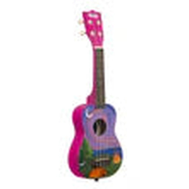 Kala Ukadelic Graphic Top Soprano Ukulele