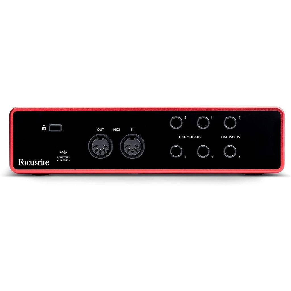 Focusrite Scarlett 4i4 3rd Gen USB Recording Interface