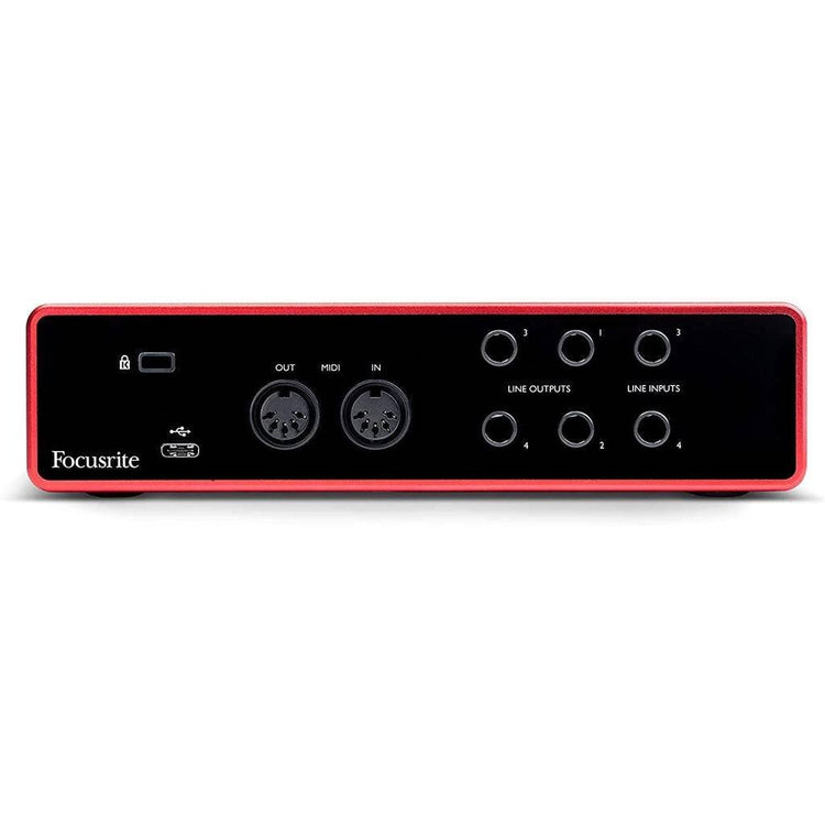 Focusrite Scarlett 4i4 3rd Gen USB Recording Interface