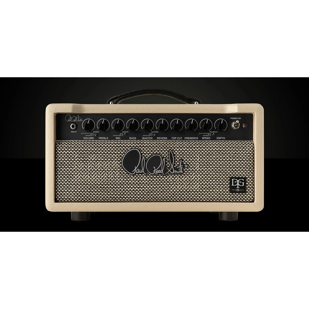PRS DGT 15 David Grissom 15-watt Tube Head - Blonde Tolex