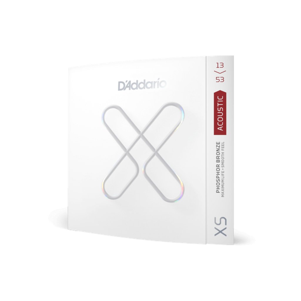 D'Addario XS Phosphor Bronze Coated Acoustic Guitar Strings