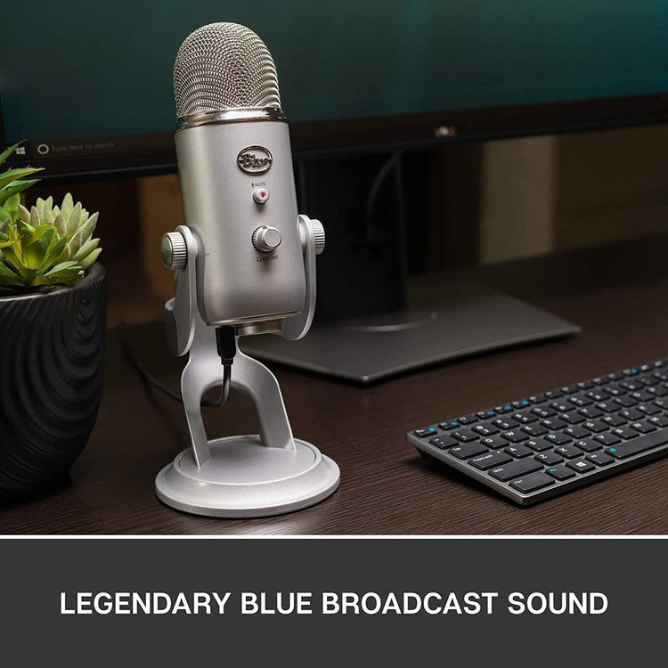 Blue Microphones Yeti Multi-pattern USB Condenser Microphone
