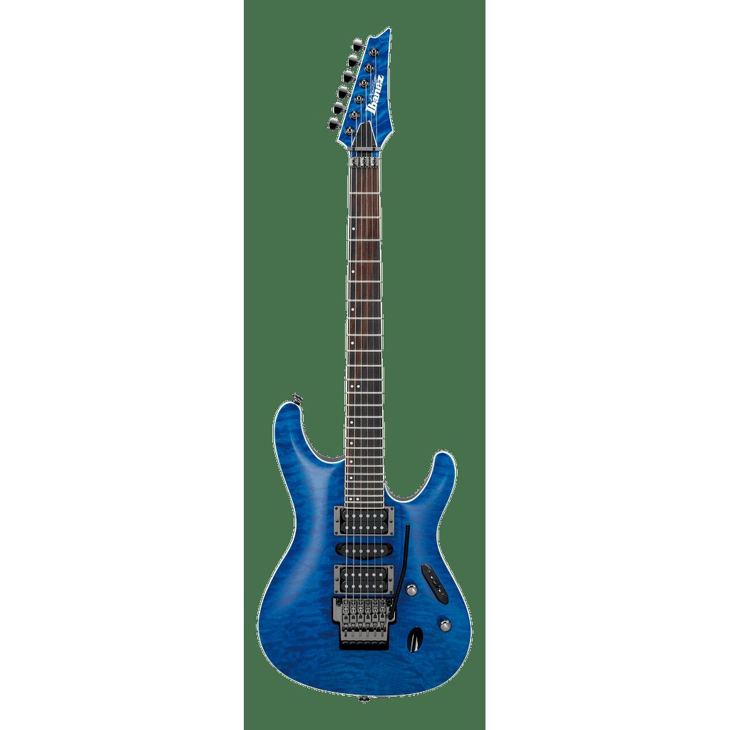 Ibanez Prestige S6570Q Electric Guitar - Natural Blue