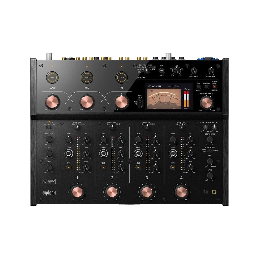 AlphaTheta Euphonia 4-channel Rotary Mixer