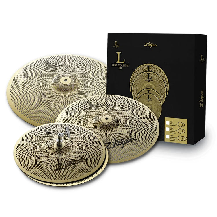 Zildjian L80 Low Volume Quiet Cymbal Pack