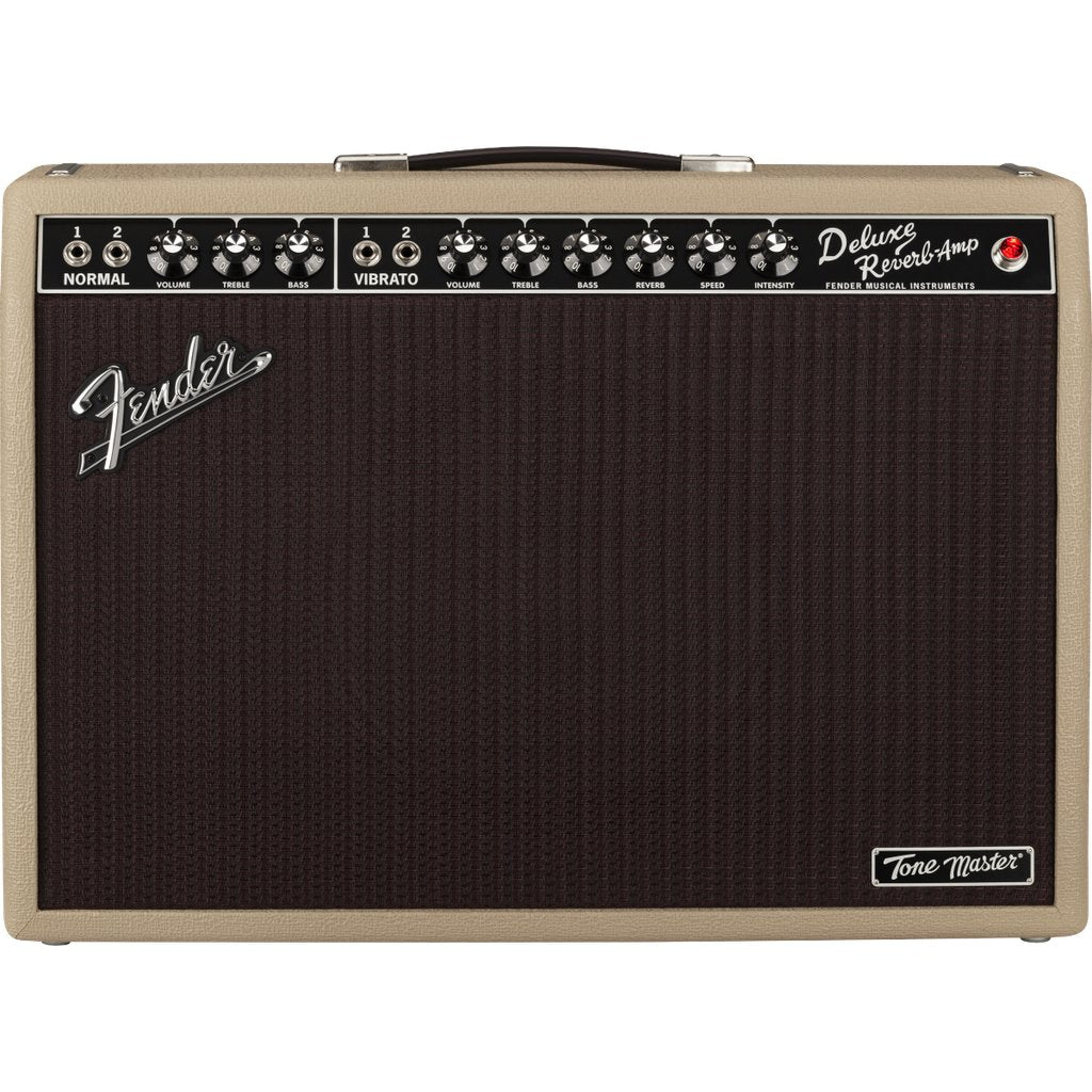 Fender Tone Master Deluxe Reverb 1x12" 100-watt Guitar Combo Amp - Blonde