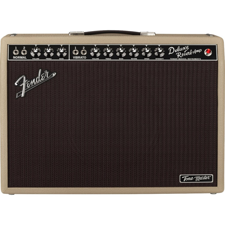 Fender Tone Master Deluxe Reverb 1x12" 100-watt Guitar Combo Amp - Blonde