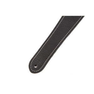 Fender Monogrammed Leather Guitar Strap Black
