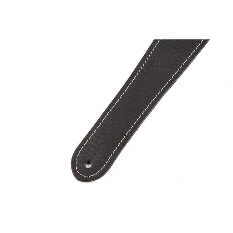 Fender Monogrammed Leather Guitar Strap Black