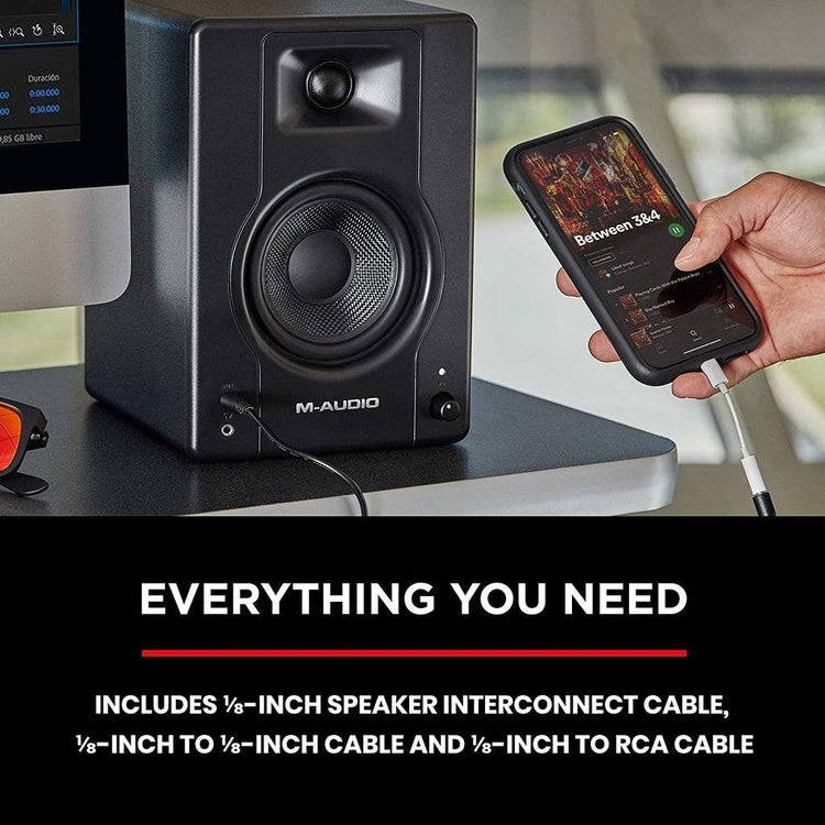 M-Audio BX4 4.5-inch Powered Studio Monitor - Pair