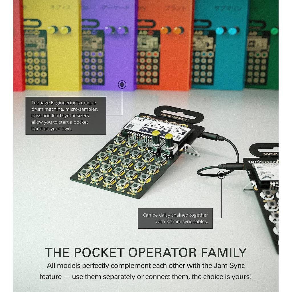 Teenage Engineering PO-24 Pocket Operator Office Percussion