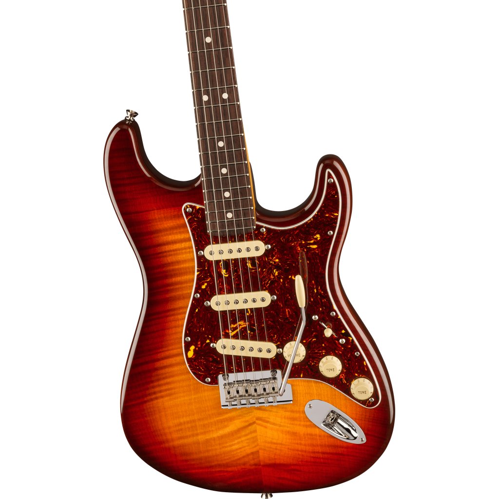 Fender 70th-Anniversary American Professional II Stratocaster Electric Guitar with Rosewood Fingerboard - Comet Burst