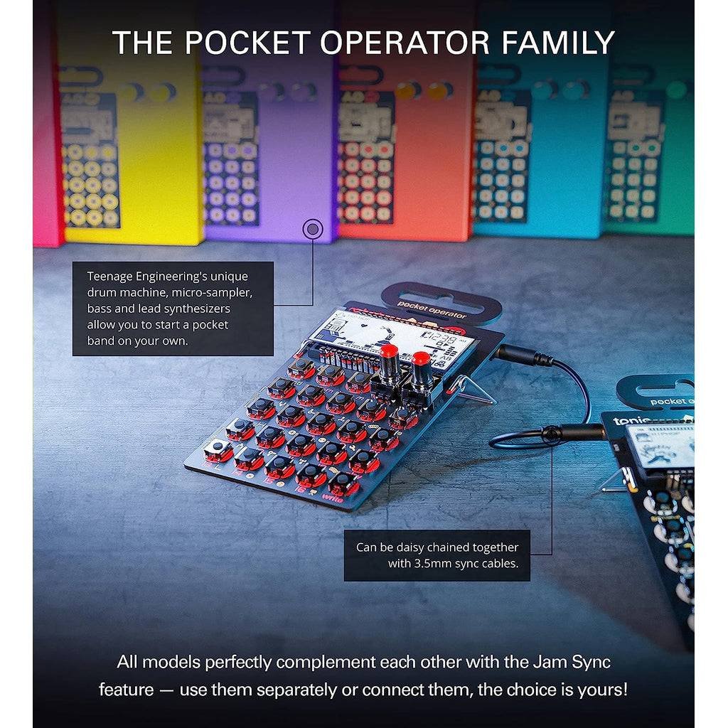 Teenage Engineering PO-28 Pocket Operator Robot Live