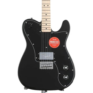 Squier Paranormal Esquire Deluxe Solidbody Electric Guitar - Metallic Black