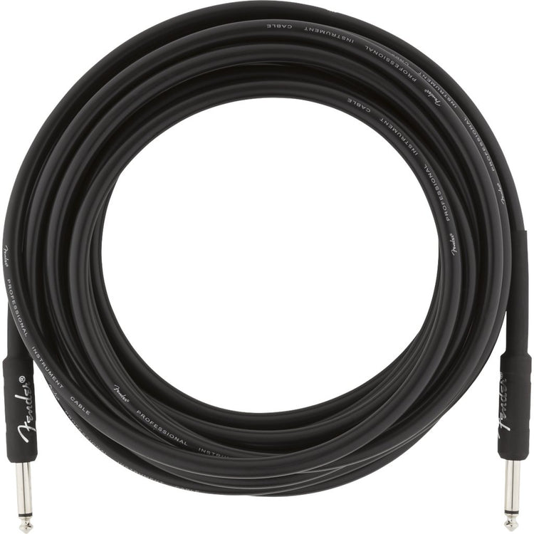 Fender Professional Series Straight to Straight Instrument Cable - 18.6' foot