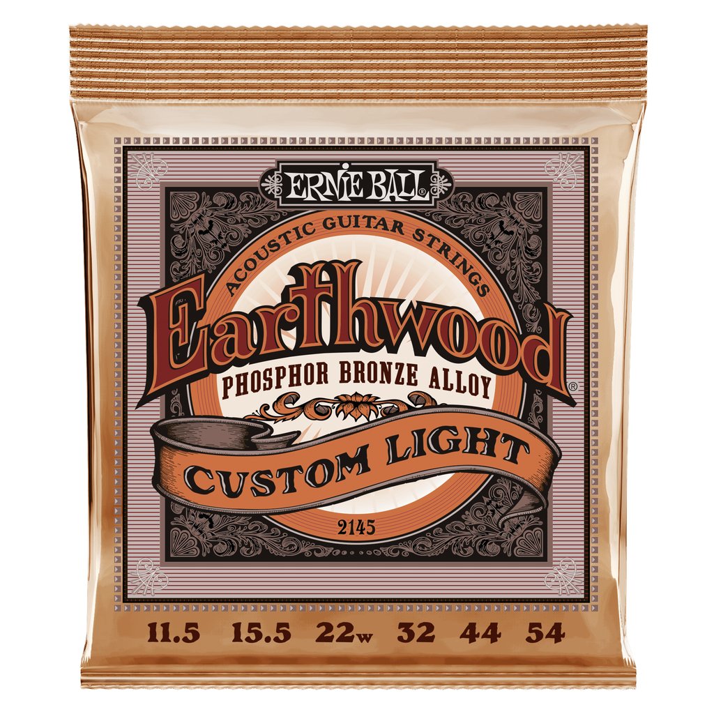 Ernie Ball Earthwood Phosophor Bronze Acoustic Guitar Strings