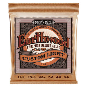Ernie Ball Earthwood Phosophor Bronze Acoustic Guitar Strings