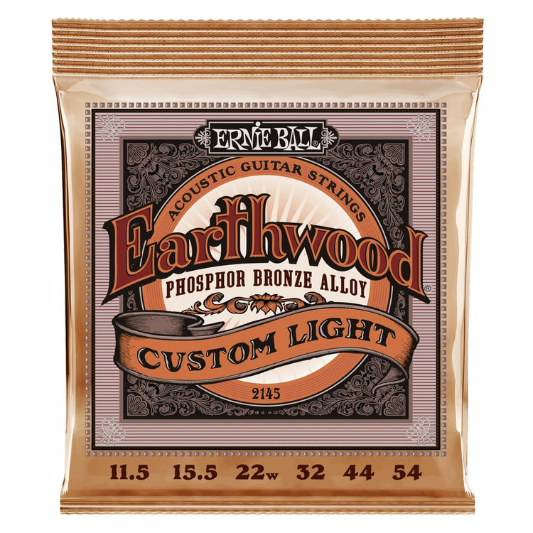 Ernie Ball Earthwood Phosophor Bronze Acoustic Guitar Strings