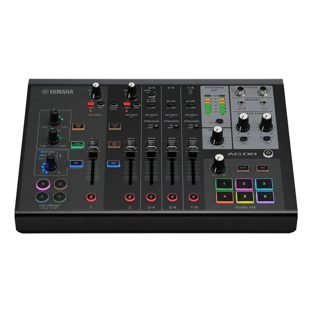 Yamaha AG08 All-In-One 8-Channel Live Streaming Mixer