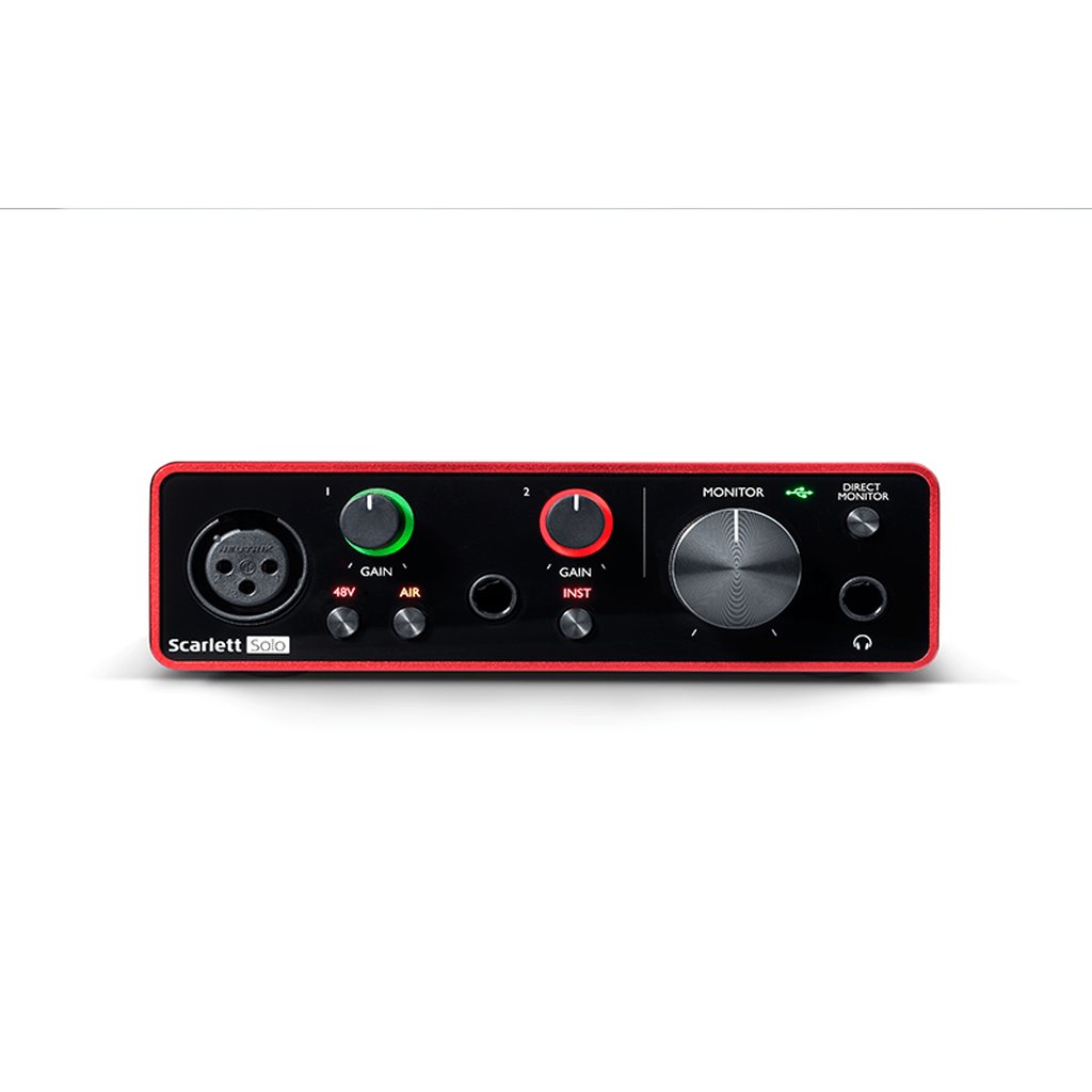 Focusrite Scarlett Solo 3rd Gen USB Audio Interface