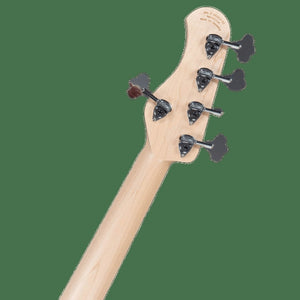 Sadowsky MetroLine 21-Fret Vintage J/J Swamp Ash Body 5-String Bass Guitar - Almond Sunburst Transparent Satin