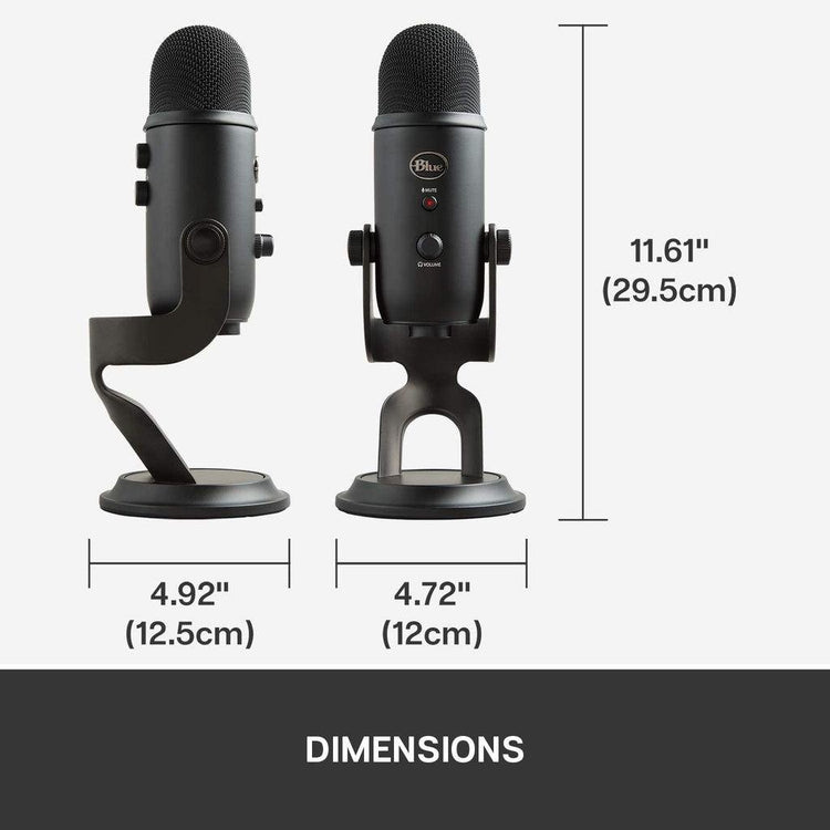 Blue Microphones Yeti Multi-pattern USB Condenser Microphone
