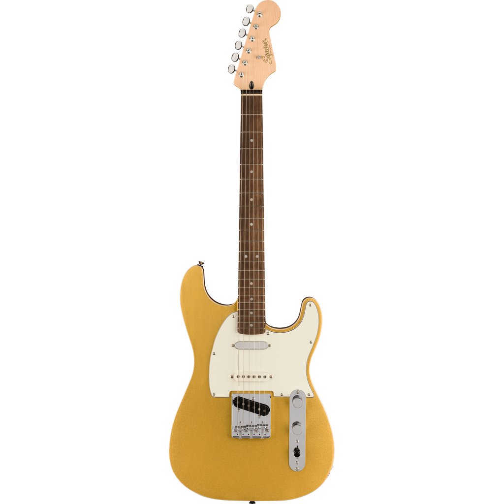 Squier Paranormal Custom Nashville Stratocaster Electric Guitar - Aztec Gold