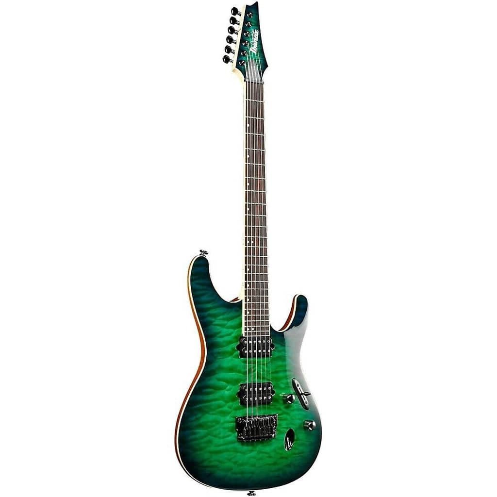 Ibanez Prestige S6521Q Electric Guitar - Surreal Blue Burst