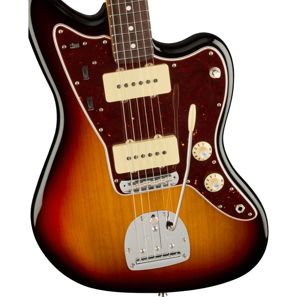Fender American Professional II Jazzmaster Electric Guitar - 3-color Sunburst with Rosewood Fingerboard
