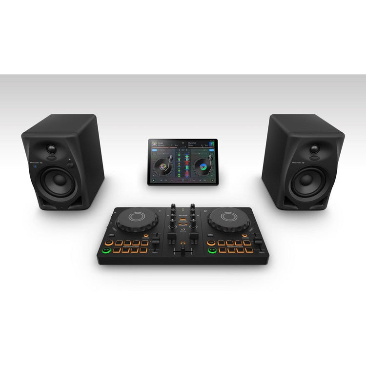 AlphaTheta DDJ-FLX2 2-deck DJ Controller for Rekordbox and Serato - Black