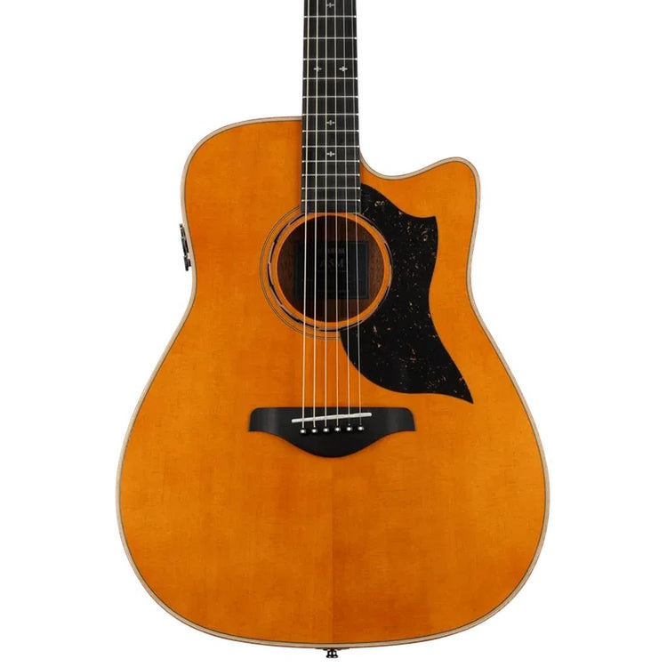 Yamaha A5M ARE Dreadnought Cutaway Acoustic-Electric Guitar - Vintage Natural