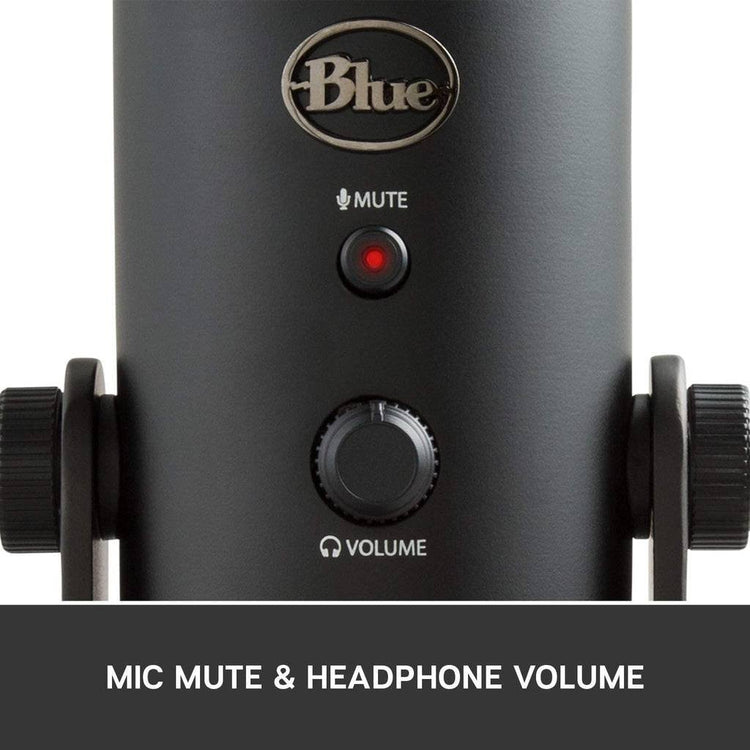 Blue Microphones Yeti Multi-pattern USB Condenser Microphone