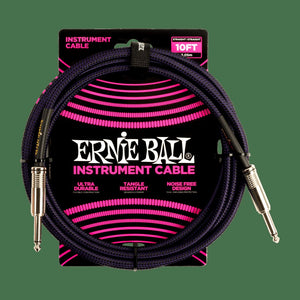 Ernie Ball Braided 10ft Instrument Cable