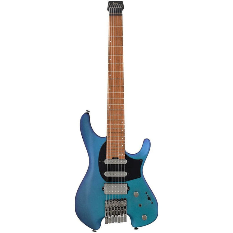 Ibanez Q547 7-string Electric Guitar - Blue Chameleon Metallic Matte