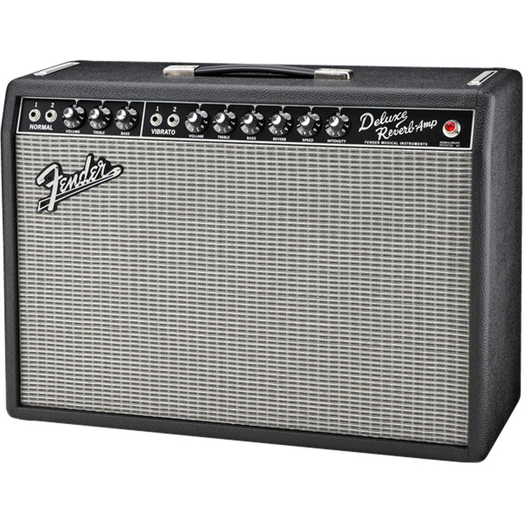 Fender '65 Deluxe Reverb 1x12" 22-watt Tube Guitar Combo Amp - Black