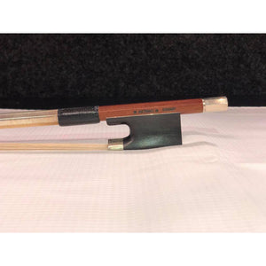 Otto Musica BFD115A44 *ARTINO* (Made in GERMANY) silver Pernambuco violin bow, octagonal, plain frog