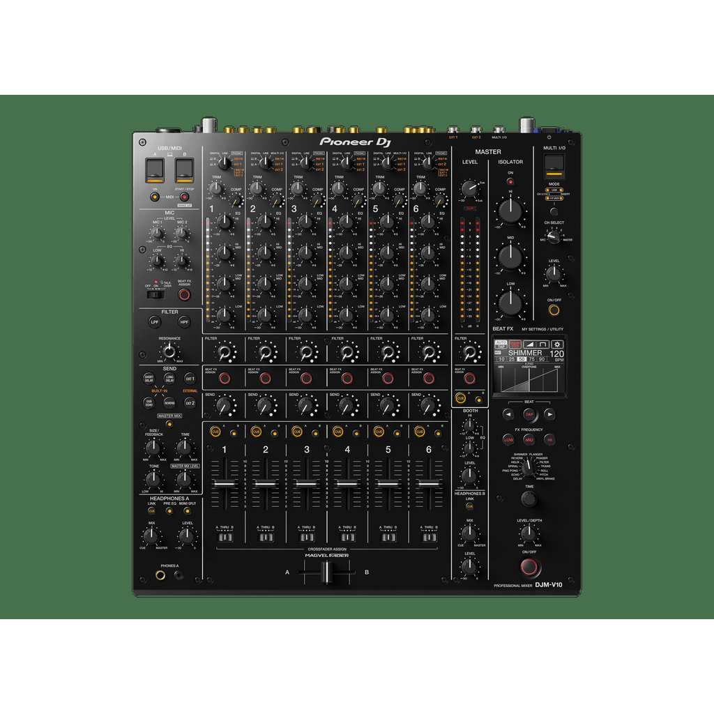 Pioneer DJ DJM-V10 6-channel DJ Mixer