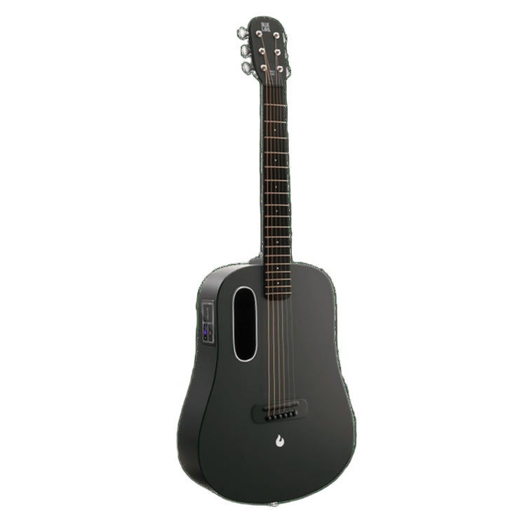 LAVA Music Blue Lava 36" Touchscreen Acoustic Electric Smart Guitar w/ Gig Bag