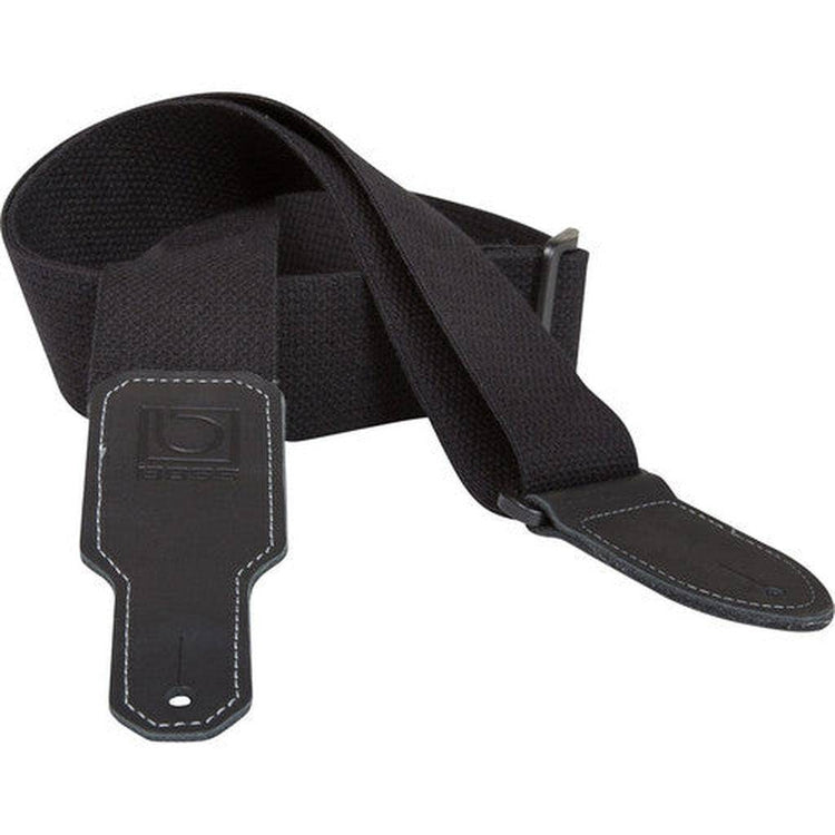 Boss BSC-20-BLK 2" Wide Cotton Instrument Strap (Black)