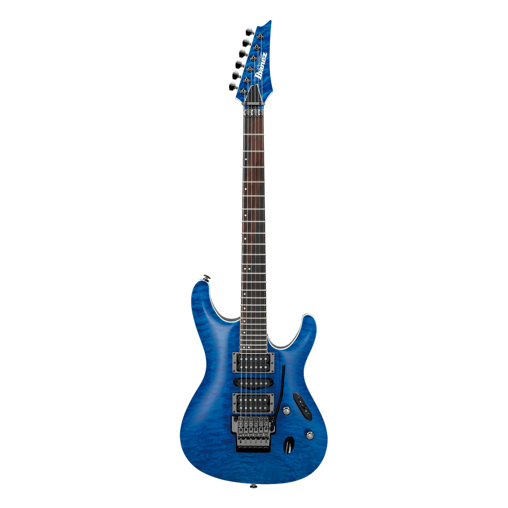 Ibanez Prestige S6570Q Electric Guitar - Natural Blue