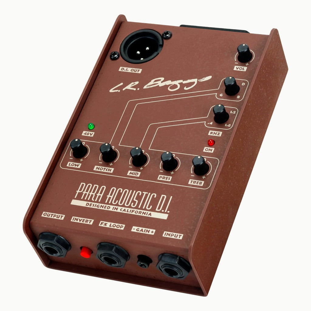 LR Baggs Para DI Acoustic Guitar Preamp + DI with 5-band EQ