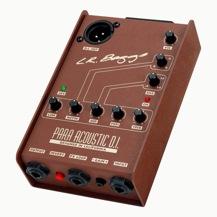 LR Baggs Para DI Acoustic Guitar Preamp + DI with 5-band EQ