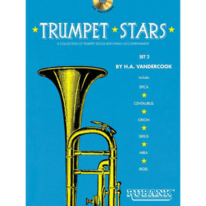 Trumpet Stars Set 2 Book CD Pack Rubank Solo Collection Book