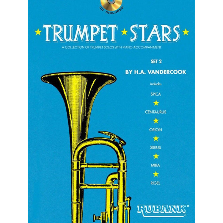 Trumpet Stars Set 2 Book CD Pack Rubank Solo Collection Book